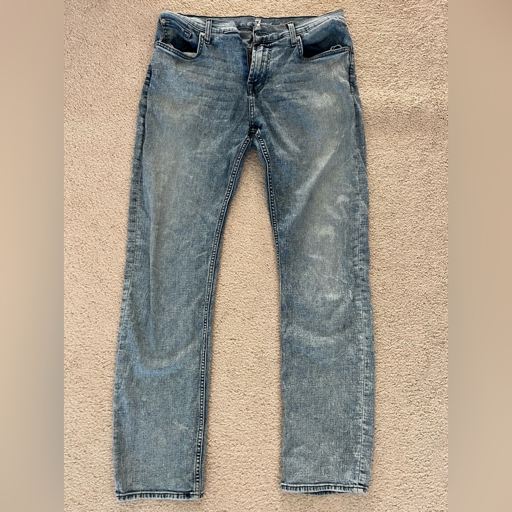 7 for All Mankind Blue Jeans Size 34